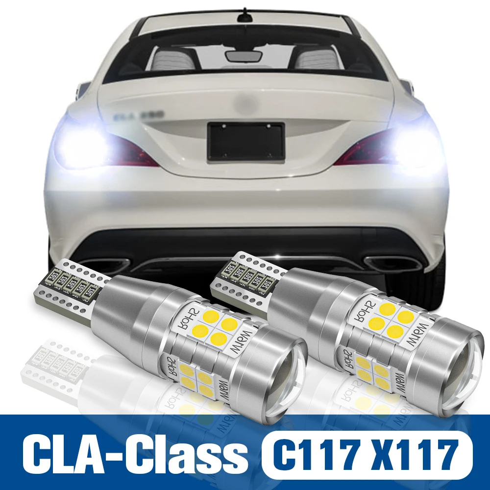 

2pcs LED Reverse Light Back up Lamp Accessories Canbus For Mercedes Benz CLA Class C117 X117 2012-2019 2013 2014 2015 2016 2017