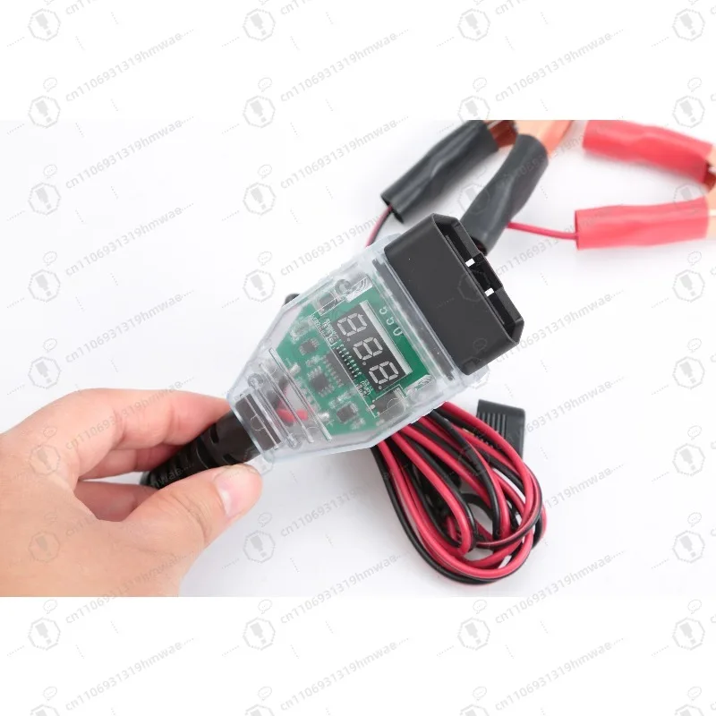أداة تشخيص المركبات الكهربائية OBD للسيارات والموصل مع أداة استبدال البطارية لجهاز ذاكرة إيقاف التشغيل