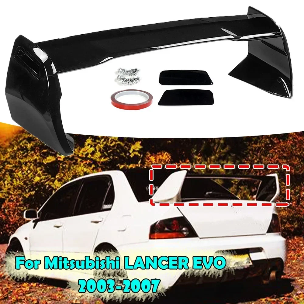 

For Mitsubishi LANCER EVO 7 8 9 2003 2004 2005 2006 2007 Spoiler Car Tail Wing Rear Trunk Spoiler Wings For LANCE EVO Body Kit