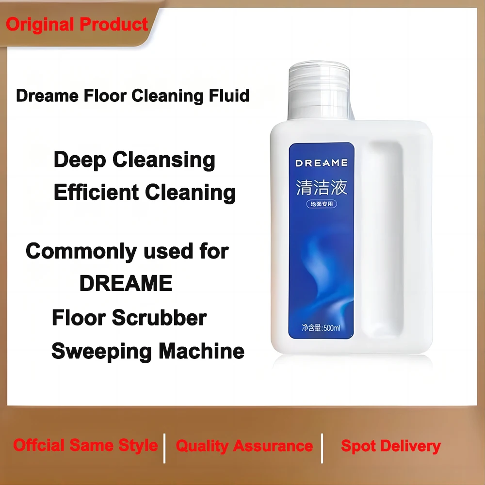 Oryginalny płyn do czyszczenia podłóg 500ML powszechnie używane do zmywacza do podłóg Dreame, zamiatarka, płynu do czyszczenia części do czyszczenia