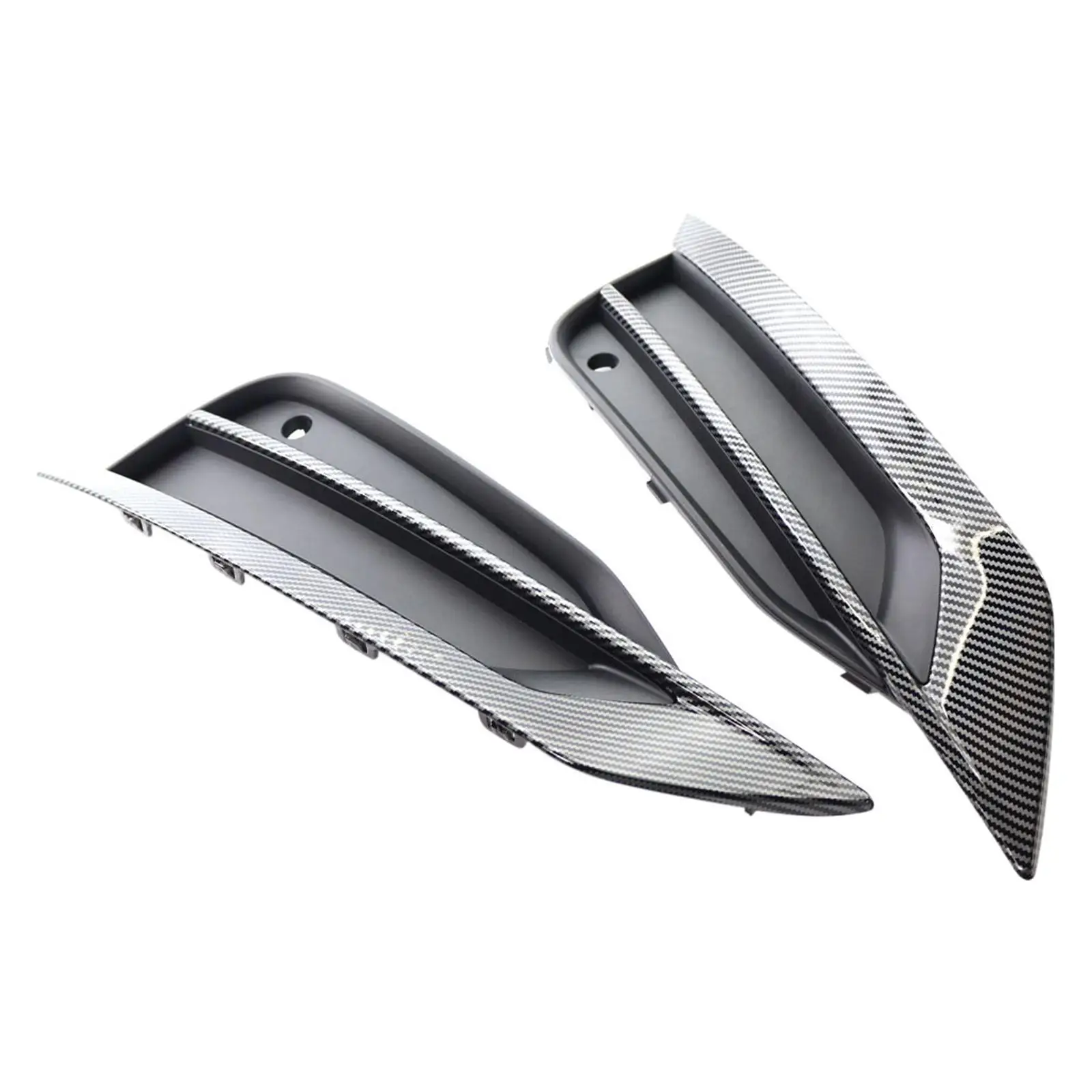 

2 Pieces Front Bumper Fog Light Grille Cover for S90 Replaces