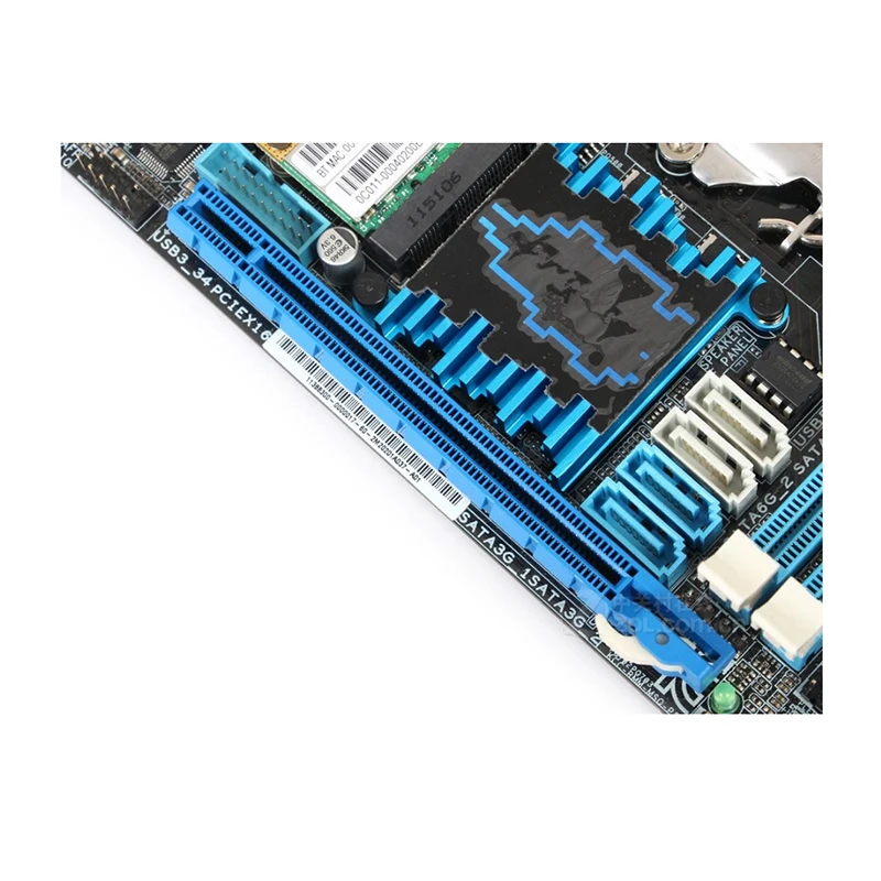 Imagem -02 - Placa-mãe Original Intel-z77 Usada Ddr3 16gb Usb 2.0 Usb 3.0 Sata3 Desktop Mainboard P8z77n Lga1155 Lga 1155 i