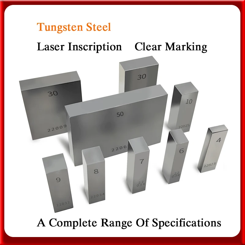 1pc,0.5mm-100mm Length,Carbide Gage Block,Tungsten Steel Block Gauge,Tools for Micrometer and Caliper Inspection,Liport-PMA,