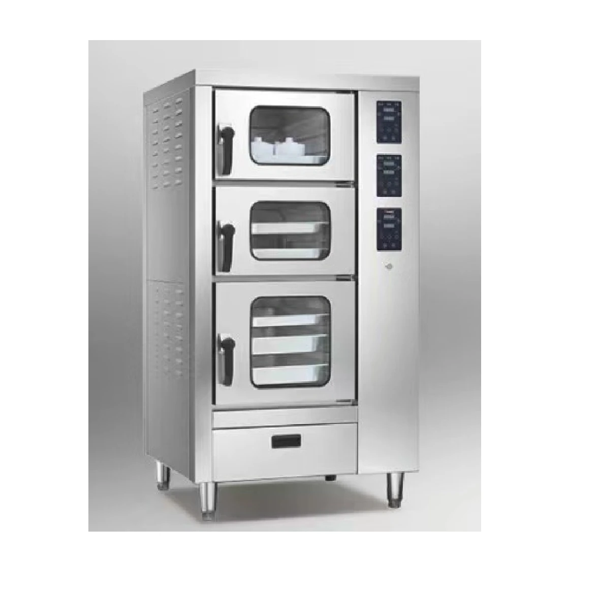 In-Smart Industrial Style Large Kitchen Equipment Commercial Electric Food Rice Steamer For Restaurant Hotel Canteen