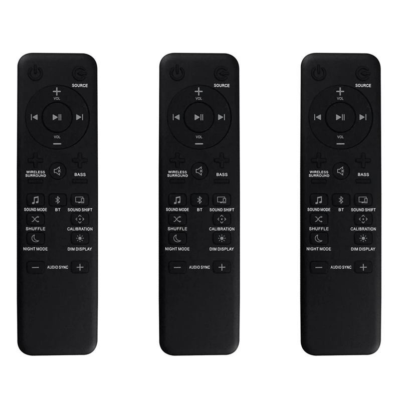 3X reemplazar el Control remoto para la barra de sonido JBL BAR/2.1/3.1/5.1 BAR 2,1, barra de sonido BAR 3,1, barra de sonido BAR 5.1