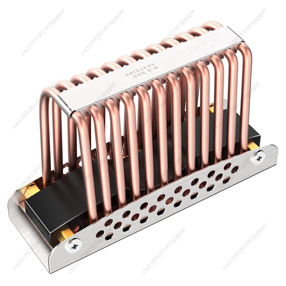 M.2 Heat Sink Cooling Pads SSD NVMe Heatsink Aluminum Heatsink Gasket for M2 2280 DissipationThermal Pad