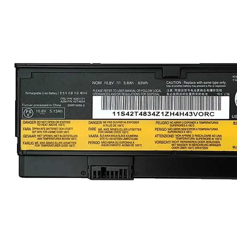 X201I Laptop battery For Lenovo IBM ThinkPad X200 X200S X201 X201s Series 42T4834 42T4535 42T4543 42T4650 42T4534 5800mA