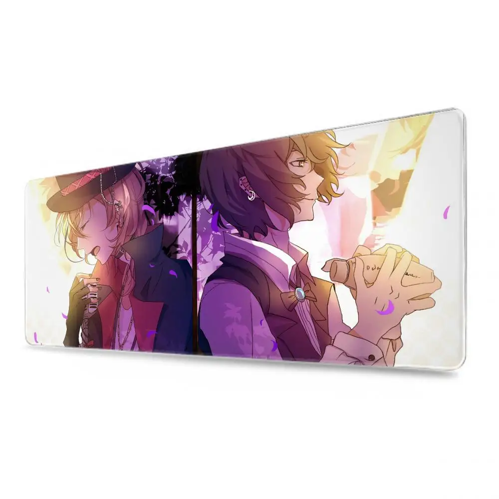 Anime Bungou Stray Dogs Mouse Pad Tablet mouse Pad Laptop xl desktop mouse pad, cute HD Rainbow Gaming keyboard pad, csgo Player