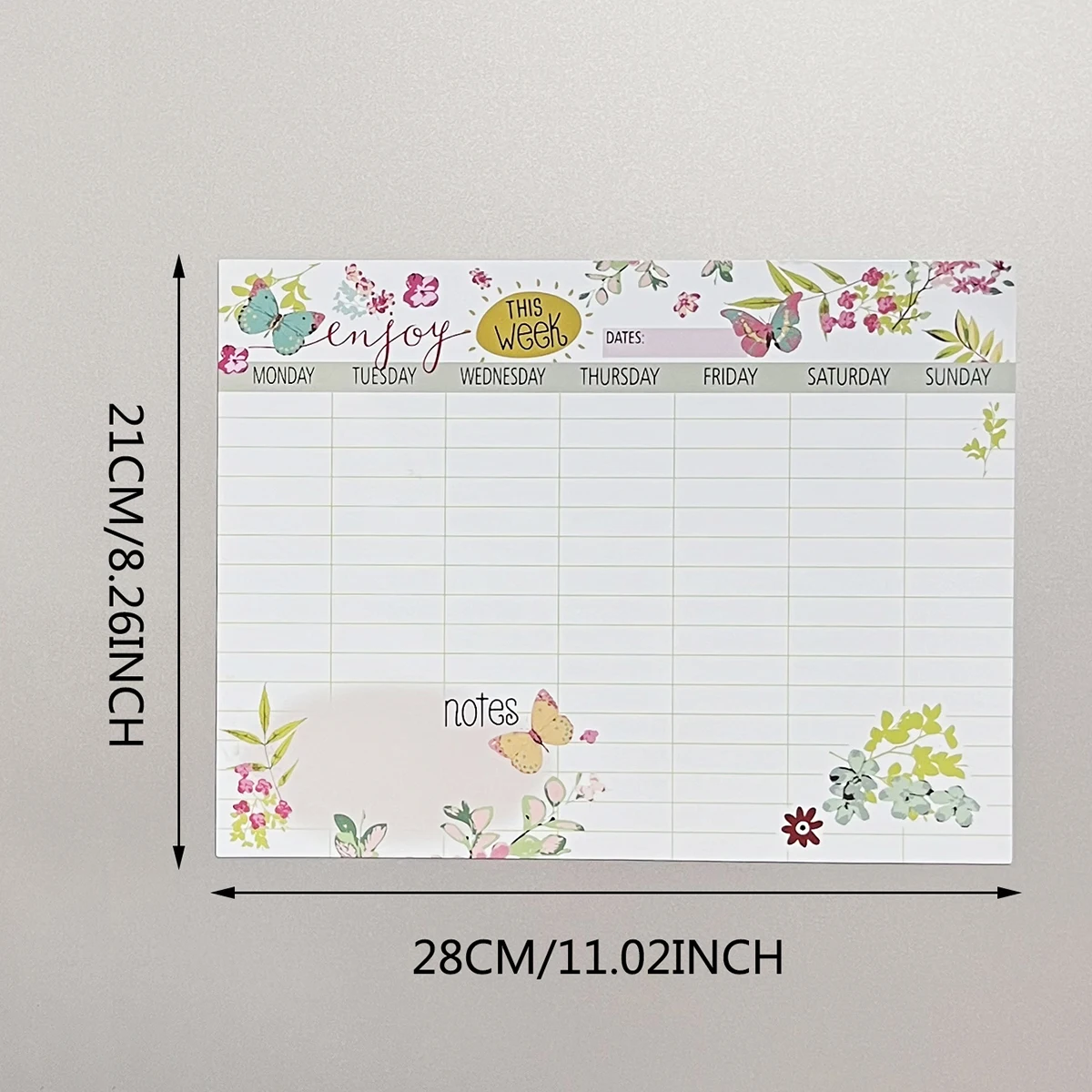 1 magnetic refrigerator sticker message board with erasable soft whiteboard sticker weekly schedule