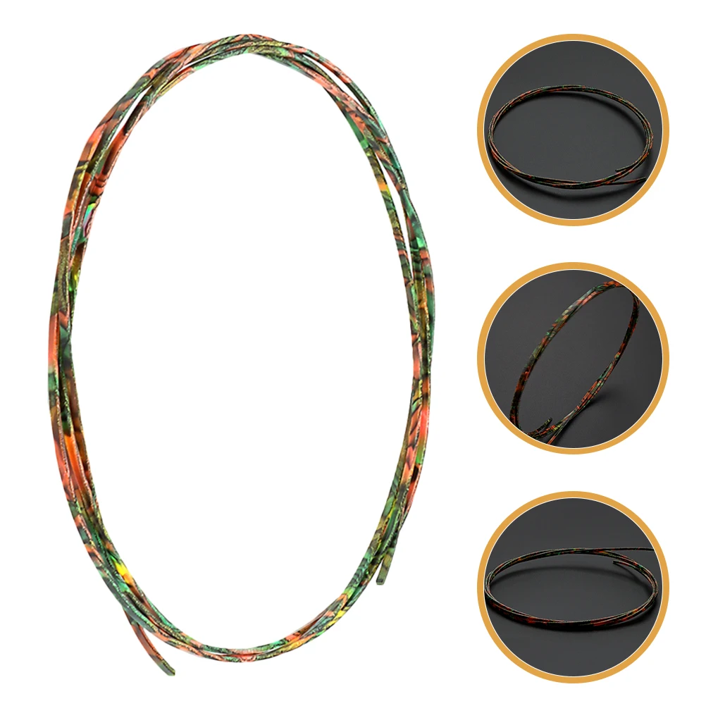 

Acoustic Guitar Edge Binding Strip Textured Purfling Strip Decorative Guitar Accessories Green Shell Style