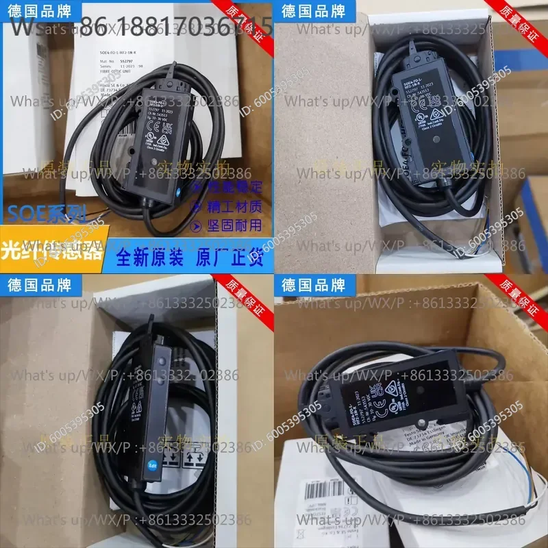 for SOE4-FO-L-HF2-1N-K 552797 Original Genuine Fiber Optic Sensor Rugged and Durable Industrial Grade High Performance