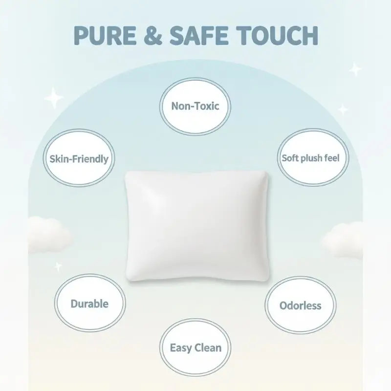 Stress Relieving Simulation Square Pillow Slow Rebound Soft Decompress Toy Portable for Car Office Nap Kids Fidget Play Gift