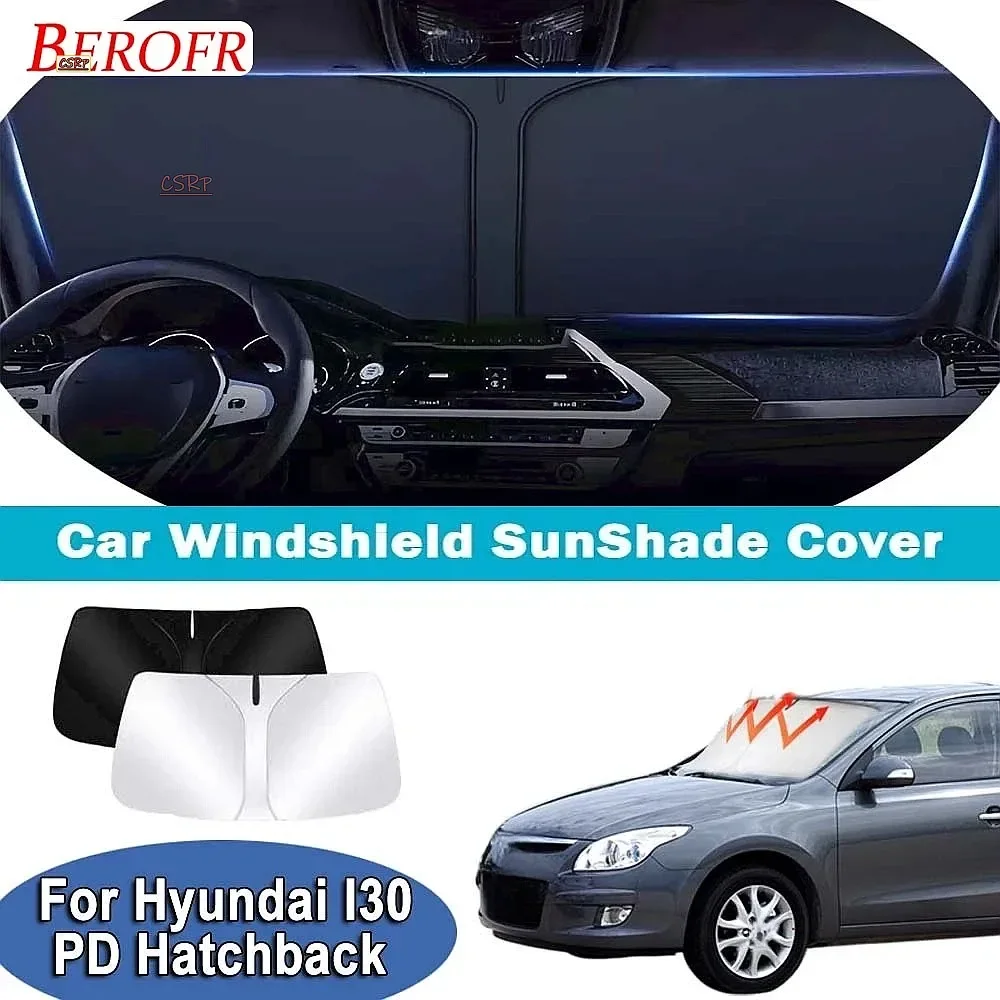 For Hyundai I30 PD Hatchback 2018-2024 Car Windshield Sunshade Cover Front Window Sun Shade Heat Insulation Auto Accessories