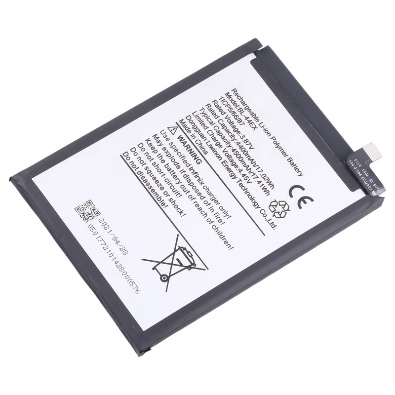 For Infinix Zeno X / X6811 / X6810 Battery Replacement BL-44EX 4500mAh