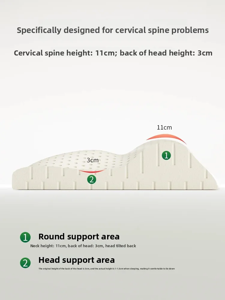 spine pill ow repair cervical spi ne rich bag speci al heating hot compress to protect cervical spine and help slee p