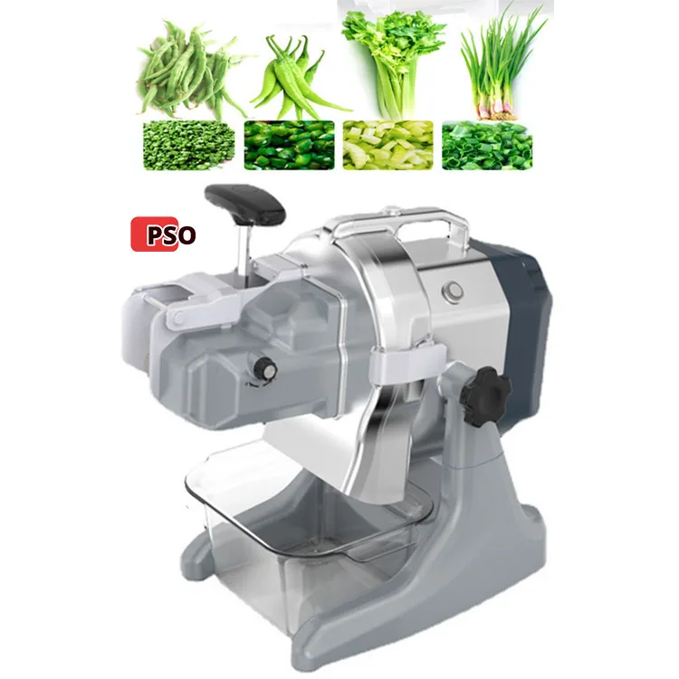 Tabletop Green Peppers Long Bean Curd Vegetable Cutting machine Celery Parsley Shredding Chopping Slicing Machine