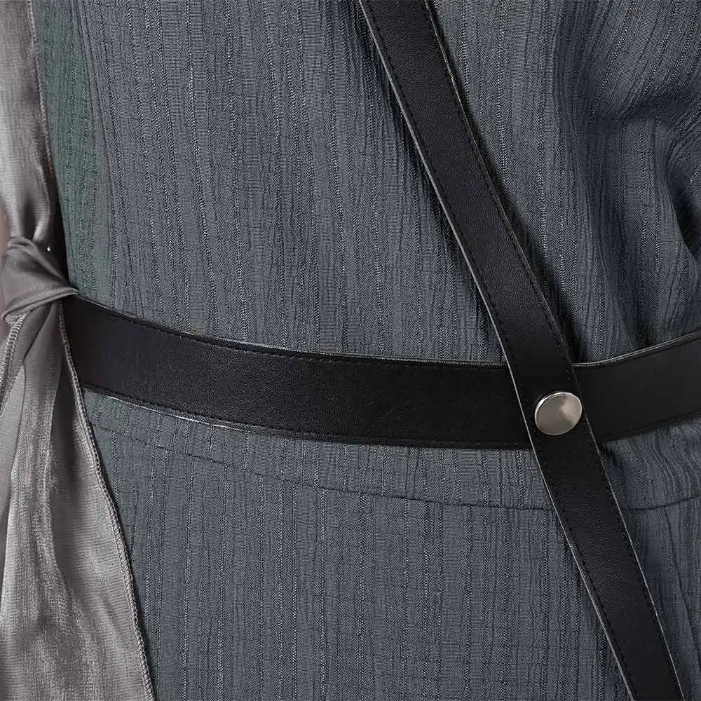 In The Lost Lands Grey Alys Cosplay Fantasia Costume Travestimento per donne adulte Abiti Mantello Cintura Abiti Vestito di Carnevale di Halloween