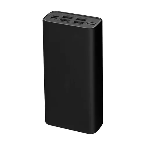 HP-S30PD 30000 mAh PD Charger Powerbank 4 Usb Port Black Portable Battery Charger