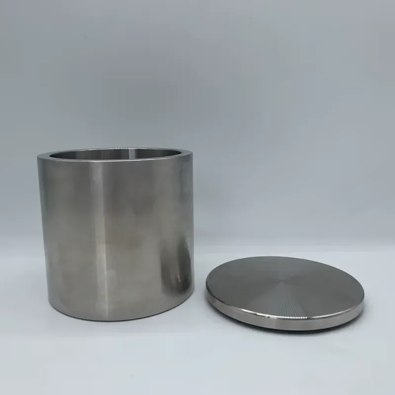 i 250ml Planetary Ball Mill Stainless Steel Jar High Wear Resistance Grinding Jar for Laboratory Milling Machine Use