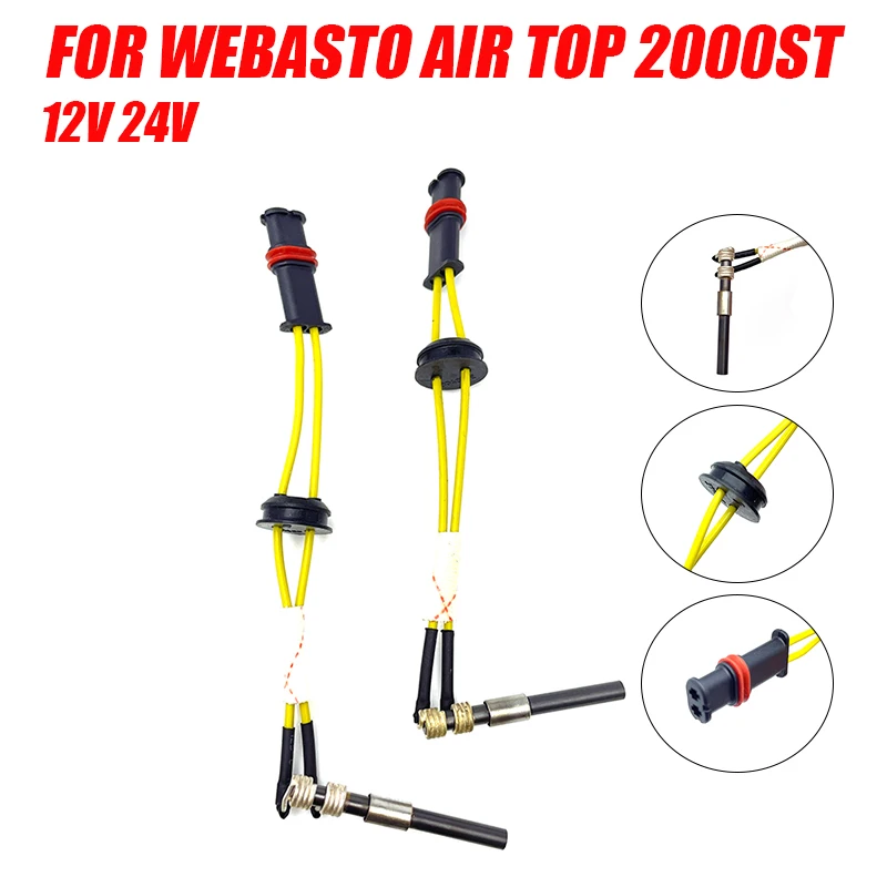 12V 24V For Webasto Air Top 2000ST Ceramic Glow Plug Candles Heater Kits Diesel Parking Heater Accessories