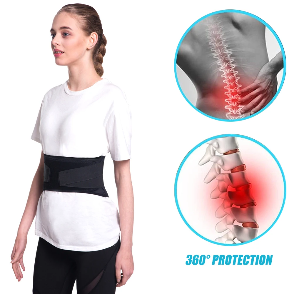 Lumbar Support Straps Decompression Brace Disc Herniation Orthopedic Medical Strain Pain Relief Corset Back Injury Support Belts