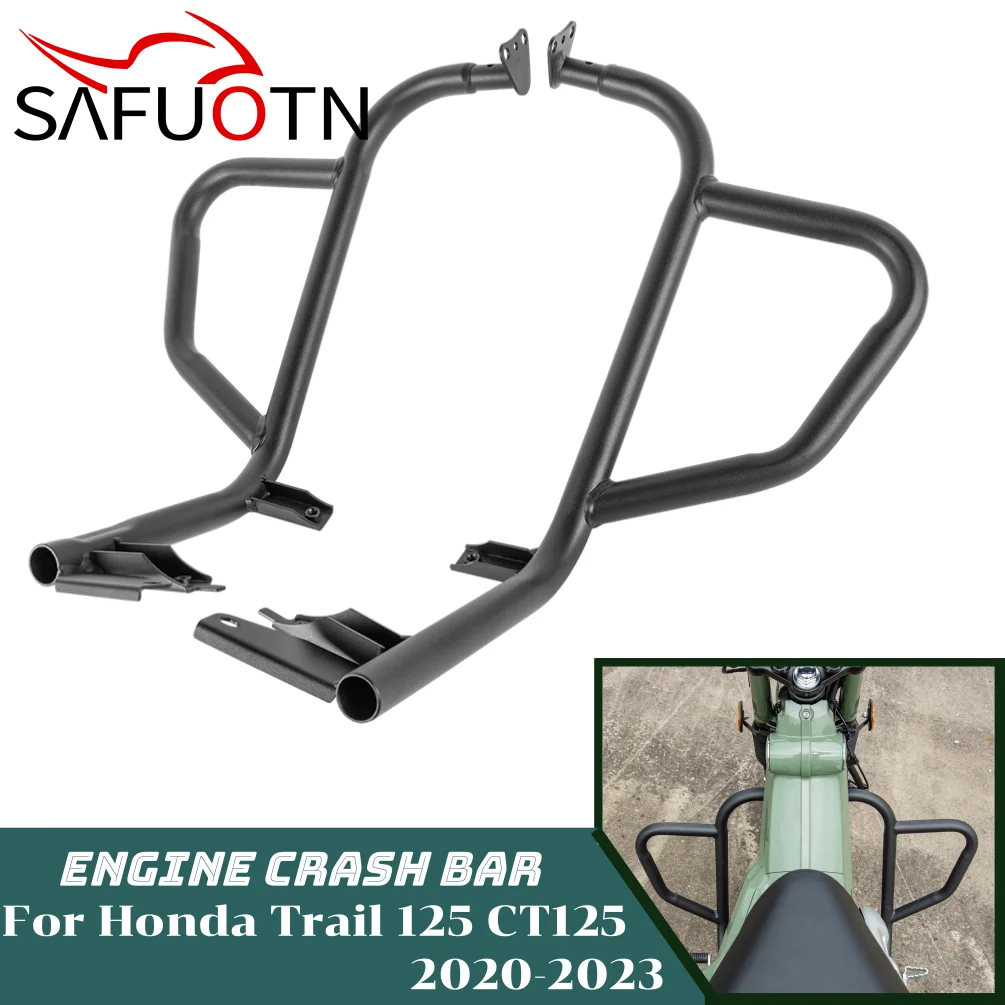 

For Honda Trail Huntercub 125 2020-2023 Hunter Cub Engine Guard Highway Crash Bar Motorcycle Frame Protection CT125 Bumper