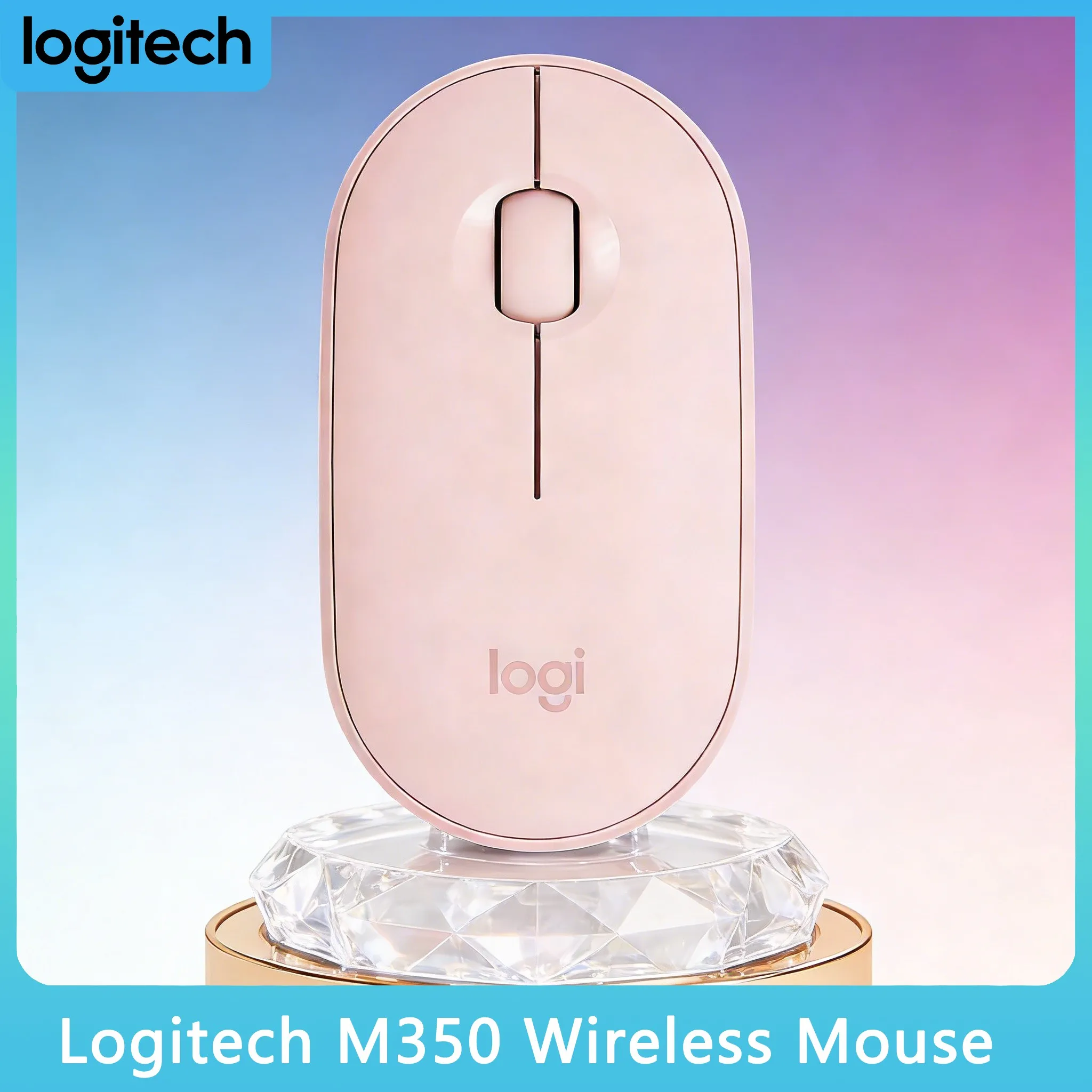 

M350 Office Essential Wireless Mouse Daily Work Noiseless Click