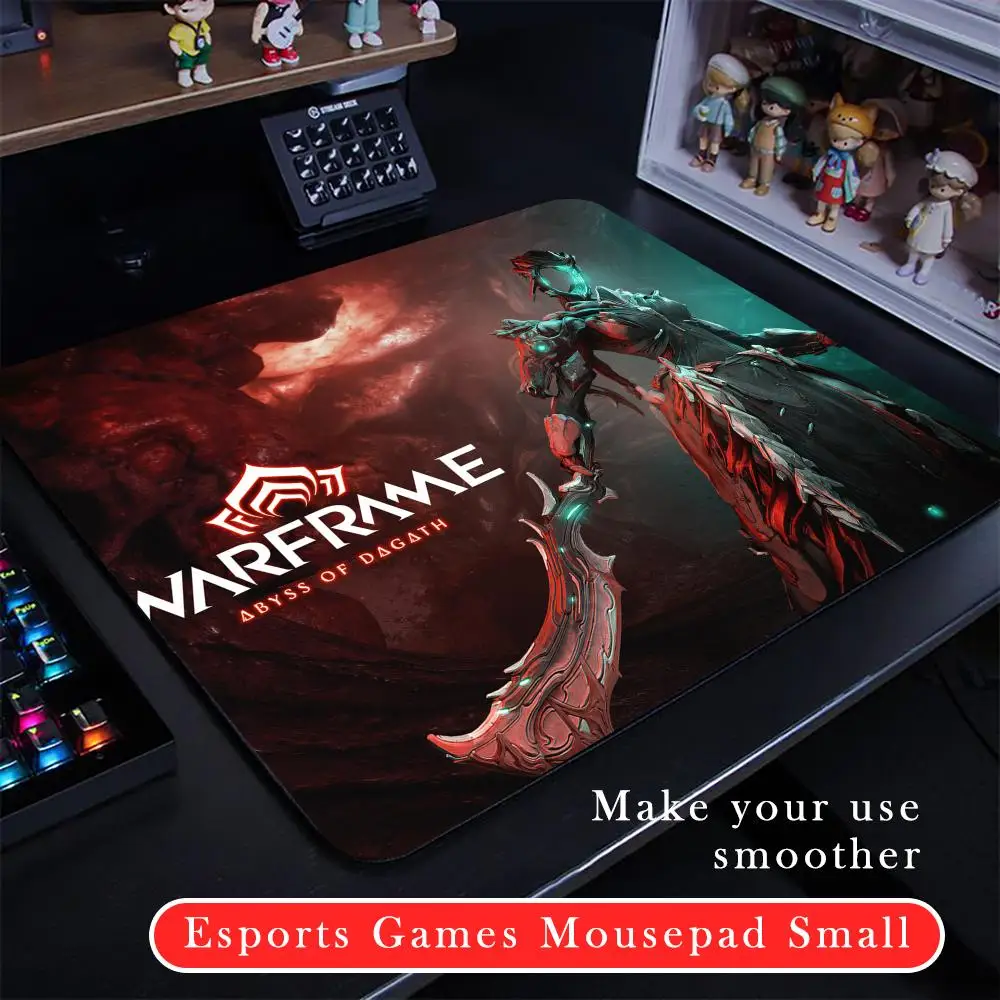 GAME Warframe Hot 1999 Mouse Pad Cartoon rubber Small mouse pad desktop computer office keyboard e-sports ROGs game