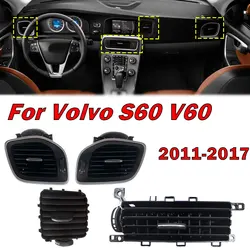 30791697 31393996 Car Front Dash Center Console Air Condition Outlet Vent For Volvo S60 V60 2011-2017 Auto Interior Accessories