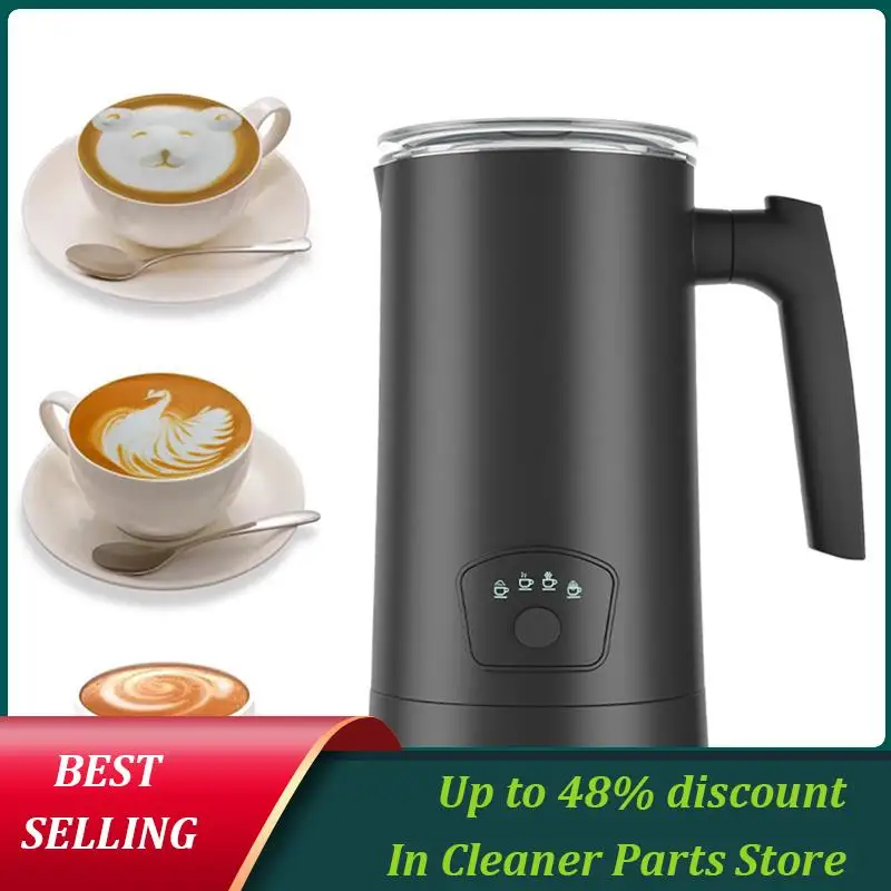 

Satisfied Full-Automatic Milk Frother Milk Frother 4 In 1 Electric Steamer Frother Foam Maker For Coffee Hot Chocolate