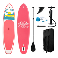 FunWater Inflatable Stand Up Paddling Board 335*84*15CM INFLATABLE PADDLE BOARD Surfboard Surfing Sup Board Non-SLIP