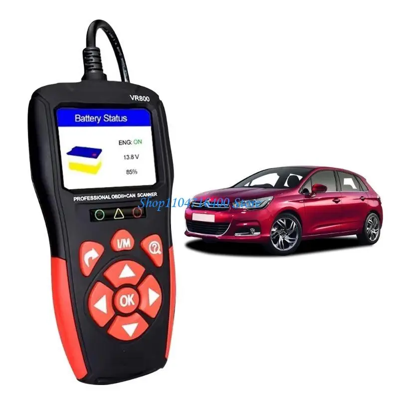 

y1gd VR800 Автокодический считыватель может диагностировать инструмент obd2 Scanner Auto Scanner