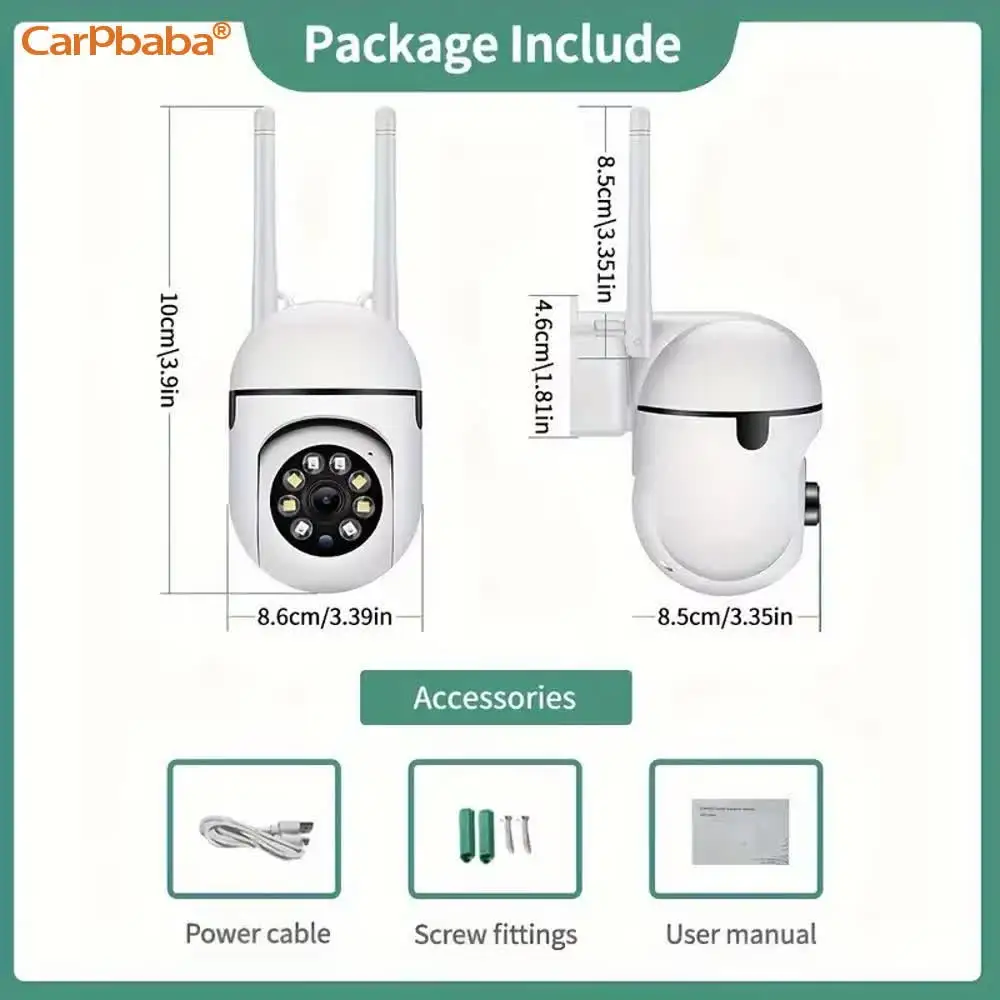 YIIOT APP 1080P HD Wireless Security WIFI Camera AI Powered Human Tracking Motion Detection Alarm Push Video Monitoring