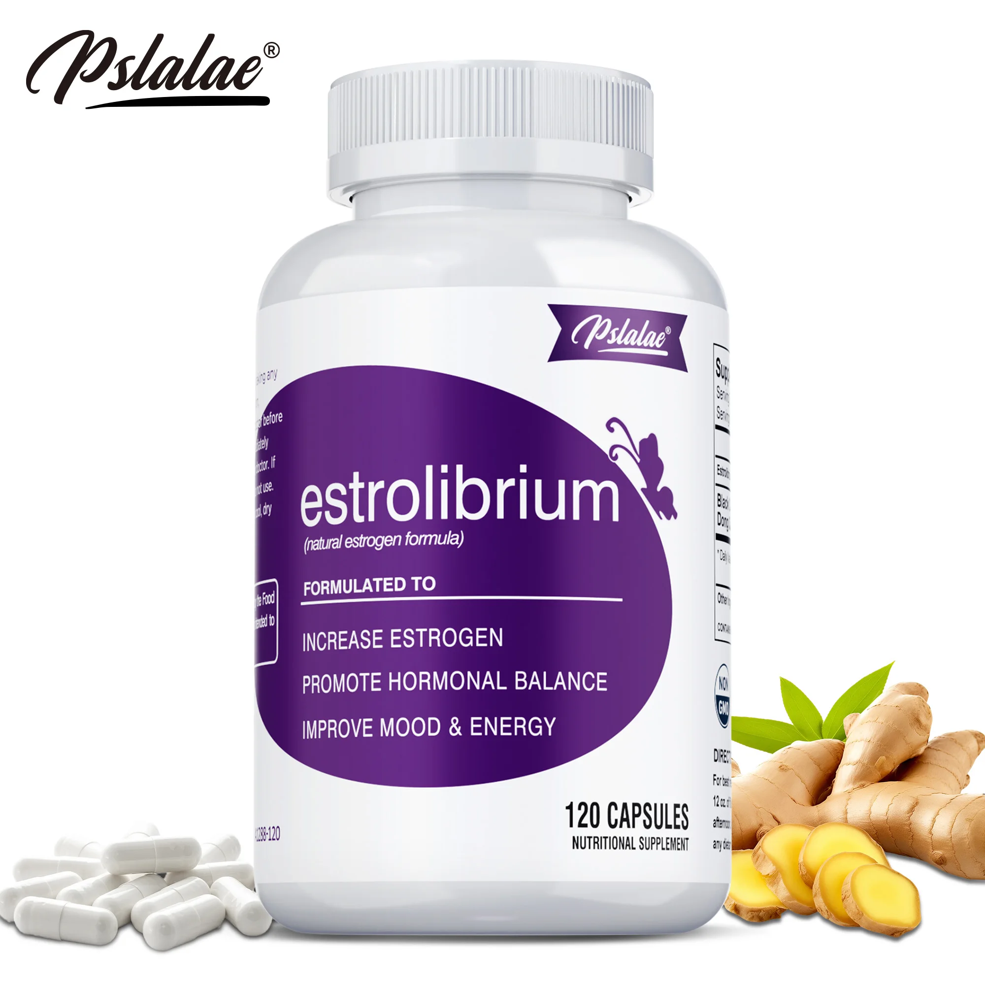 

Female Hormone Balancing Capsules - Menstrual Support Supplement, Increases Hormone Levels, Boosts Energy