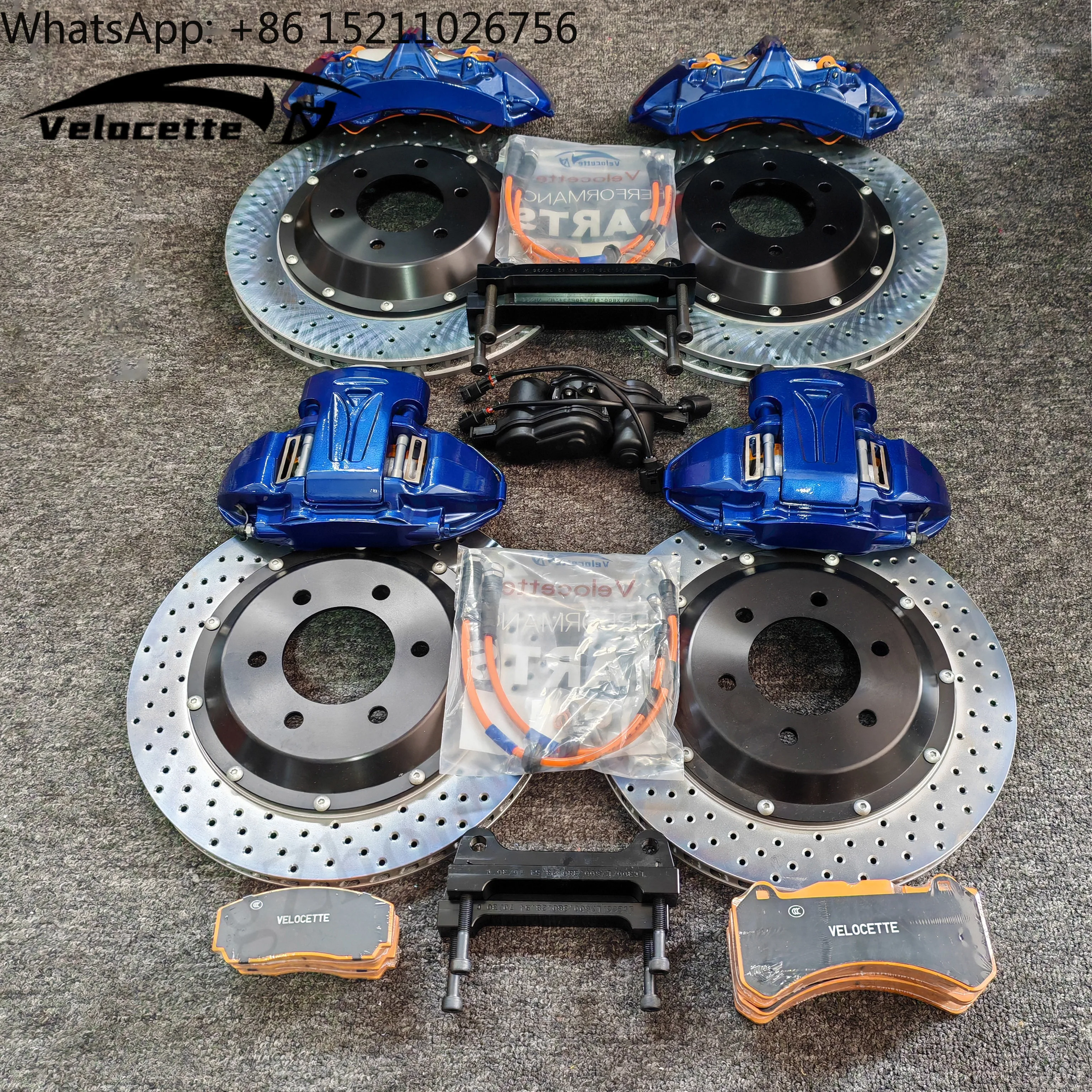 

6-поршневой гоночный большой тормозной суппорт, комплект индивидуального цветного логотипа, переднее колесо 405, заднее колесо 380, ротор для Lc300