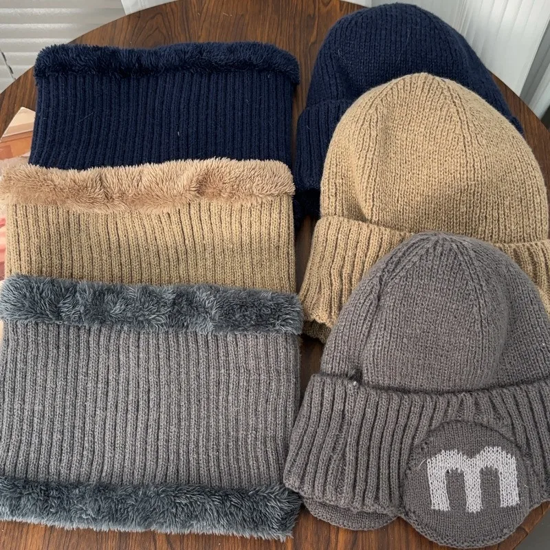 شتاء دافئ أفخم محبوك الثلوج الرجال النساء قبعة أنيقة على الموضة للجنسين جديد في الهواء الطلق Coldproof سدادات حماية الأذن قبعات صوف القبعات للنساء