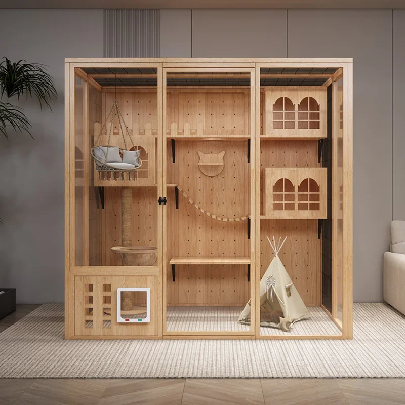 

Large villa panoramic glass house home luxury cage indoor house custom villa house