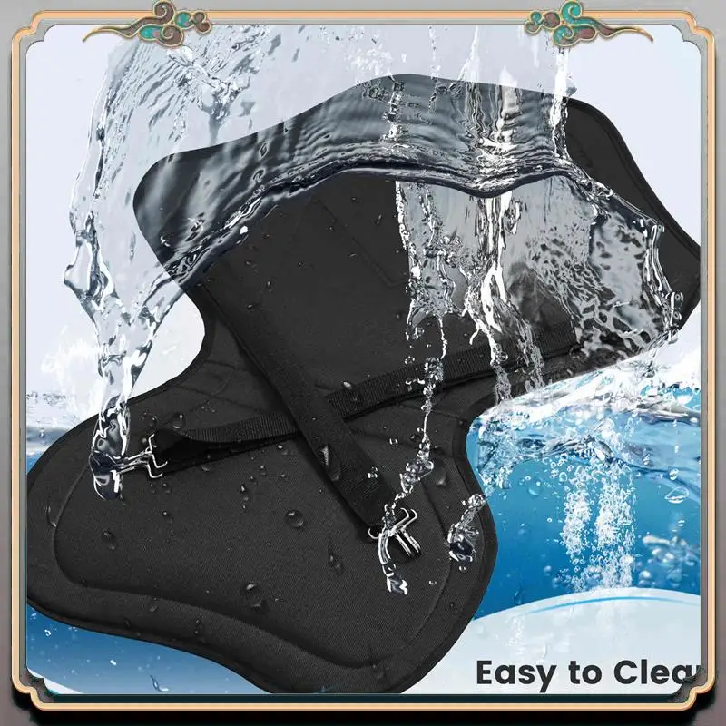 

Durable Inflatable Stand Up Paddle Board Safety Seat Surf Soft Seat SUP Accessory Oxford Cloth Black