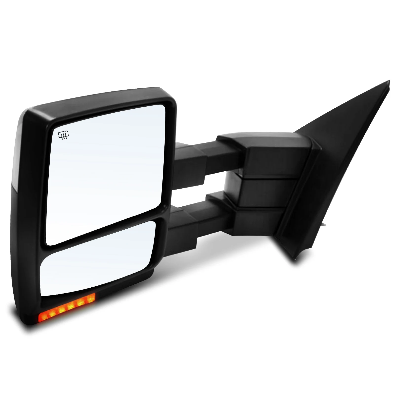 A-Premium Driver Side Power Door Mirror for Ford F-150 2008-2014 Manual Folding Heated Puddle Light Memory Recall Chrome