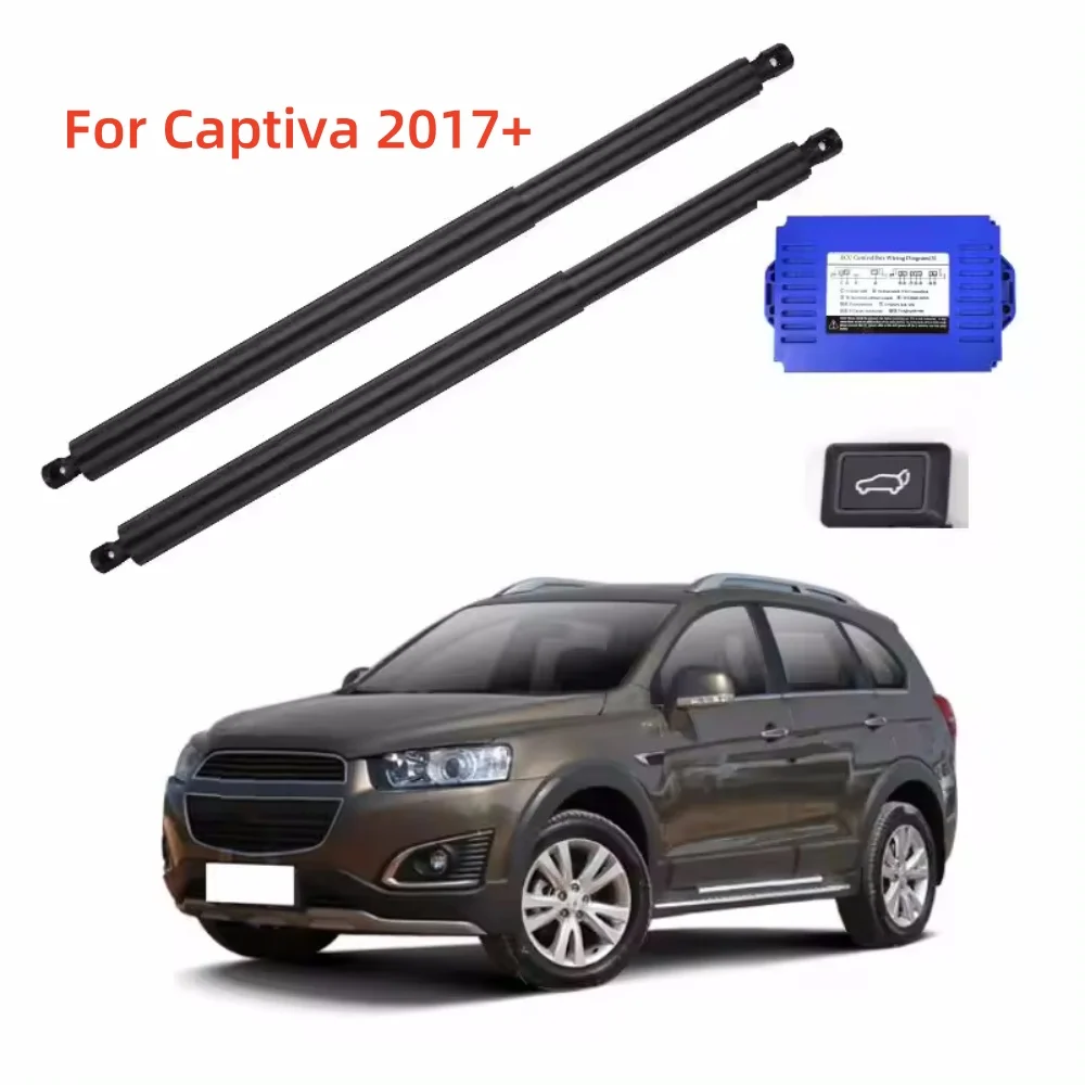 For Chevrolet Captiva Electric Tailgate lift Car Trunk Lifter double lever Automotive supplies electric suction rear trunk upgra