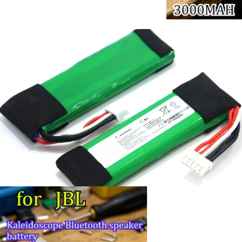 3000mAh GSP872693 01 Rechargeable Compatible for JBL Flip 40000 Kaleidoscope Bluetooth Speaker Long-lasting Battery Replacement