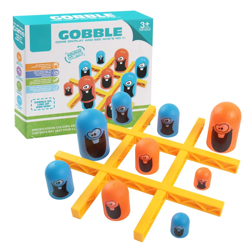 

2 Players Tic-Tac Toe Big Eat-Small Game Parent-child Interactive Competition