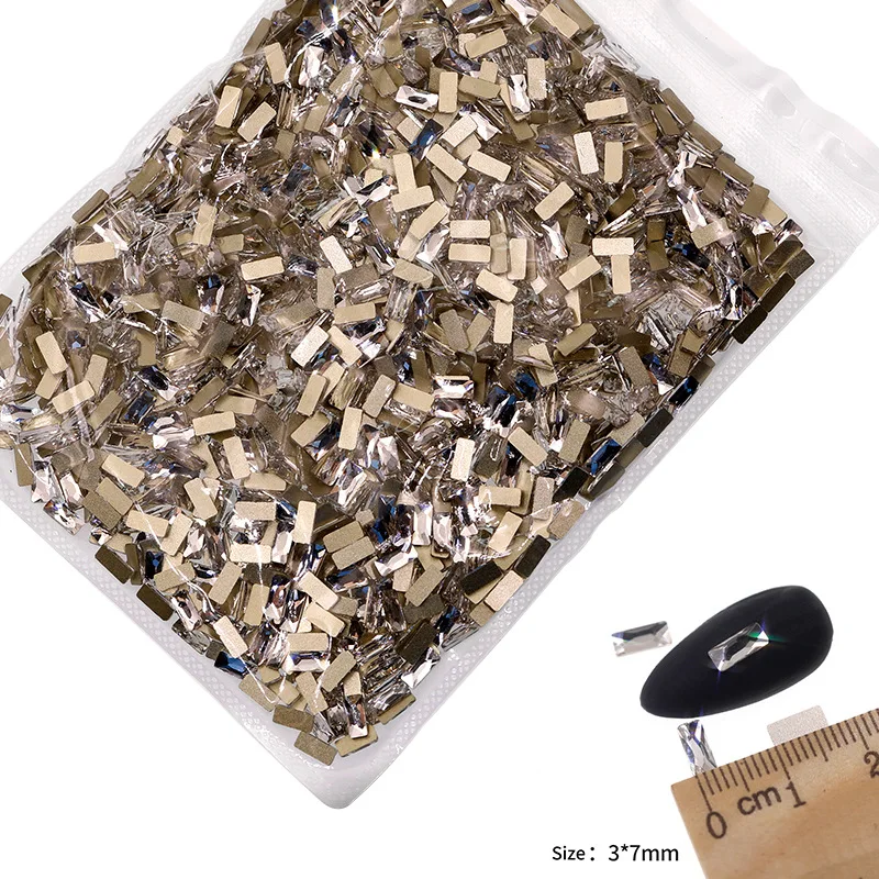 VDD P501-P540 Großhandel 1440 Stück Glas-Kristall-Strasssteine mit flacher Rückseite, Glitzersteine für Nagelkunst, DIY-Bastelarbeiten und Dekoration – Detail 25
