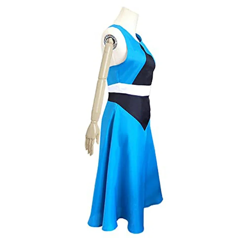 Anime Steven Universe Lapis Lazuli Cosplay Costume Blue Dress Daily Wear Halloween Custom Made RZ3856