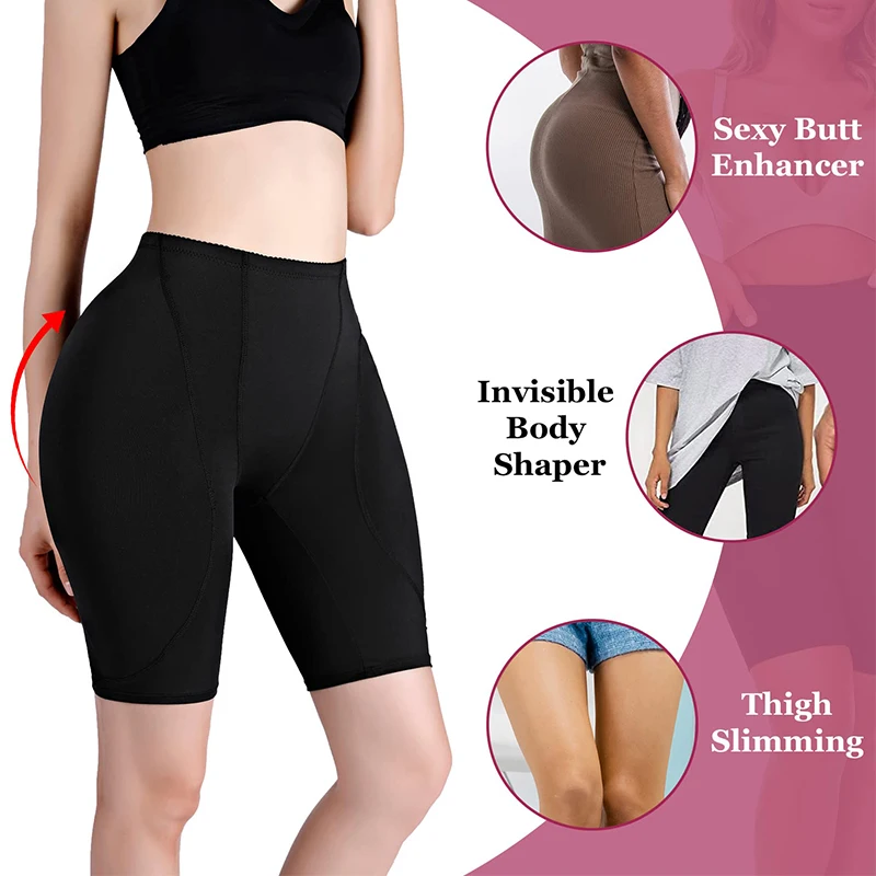 Hip Pads for Women Hip Dip Pads Fake Butt Padded Underwear Hip Enhancer Shapewear Crossdressers Butt Lifter Pad Pants Breathable