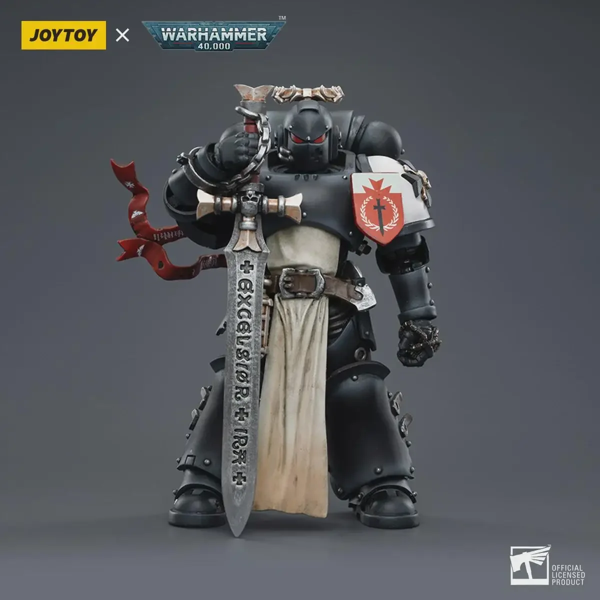 JOYTOY Warhammer Black Templars Marshal Baldeckrath & Eberwulf & Rolantus 1:18 Figures Game Model Mecha Toys Collection Ornament