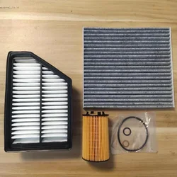 Car Cabin Filter Oil Filter Air Filter 23140-34100 68116-34000 1721803009  Suitable for Ssangyong Korando (C200)2.0L