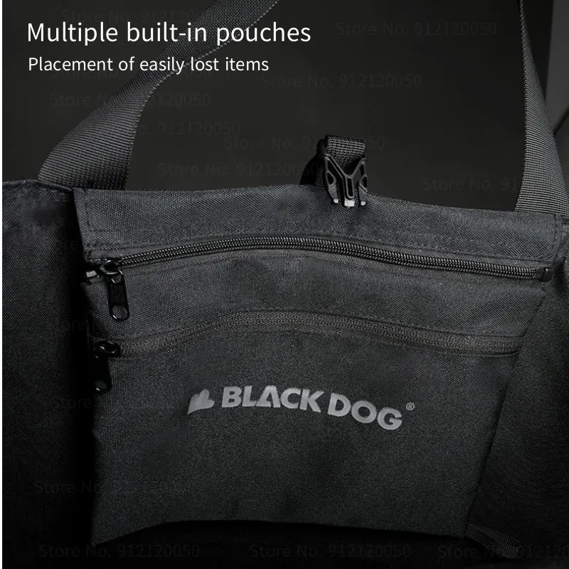 Naturehike-BLACKDOG Large Capacity Shopping Bag Outdoor Portable Office Handbag Multifunctional Folding Waterproof Canvas Bag