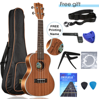 INITER High Quality 21/23/26 inch sapele ukulele concert ukelele guitar Suitable for beginner IUC-100