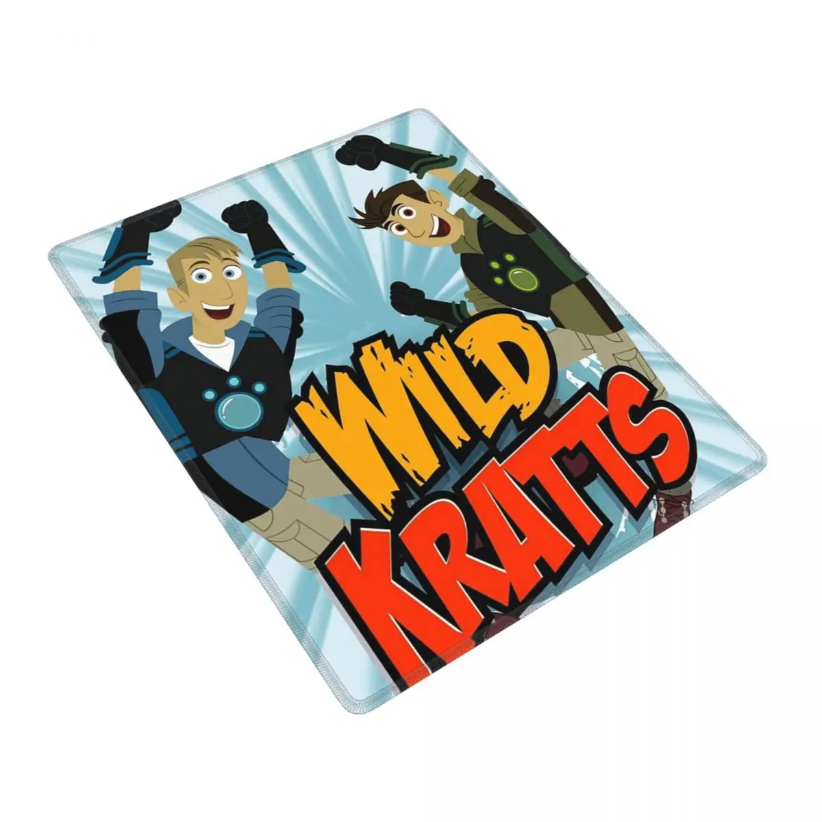 Pattern Logo Wild Kratts Mouse Pad Gamer PC Laptop Mats Keyboard Carpet Computer Gaming  Accessories Desk Mat 7x9 in 22x18 cm